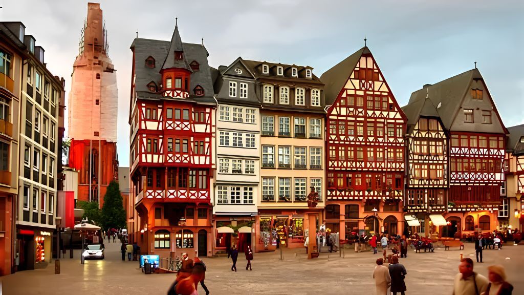 Quảng trường Römerberg   Trái tim của Frankfurt