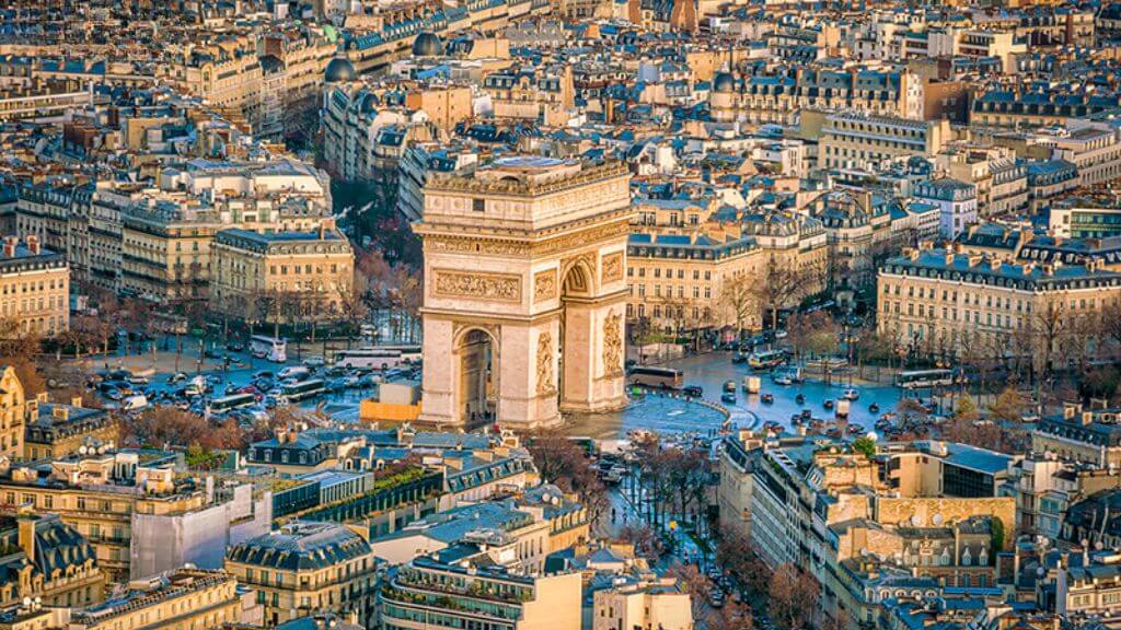 Tham quan Khải Hoàn Môn Paris – Arc De Triomphe