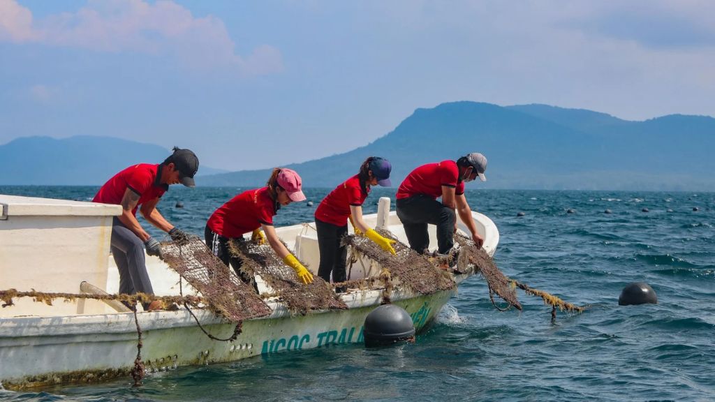 Cư dân nuôi cấy ngọc trai tại Phú Quốc
