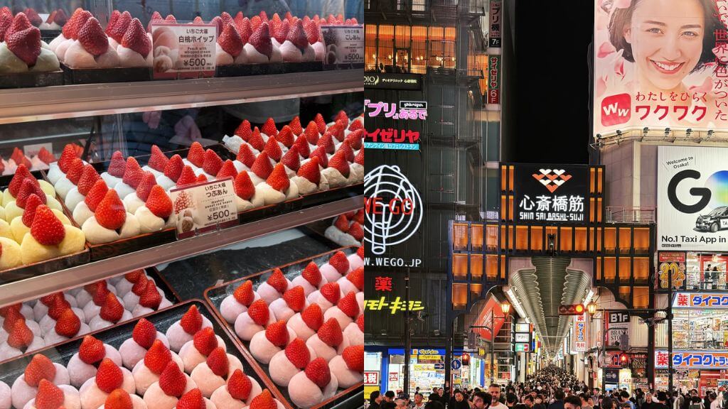 Phố Shinsaibashi - thiên đường mua sắm giữa lòng thành phố Osaka
