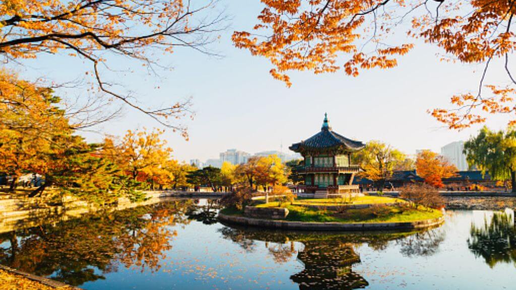 Mùa thu lãng mạn ở cung điện Gyeongbokgung