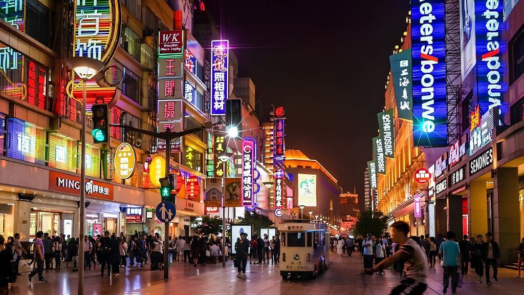 Dạo chơi phố đi bộ Nam Kinh   Thượng Hải đệ nhất lộ