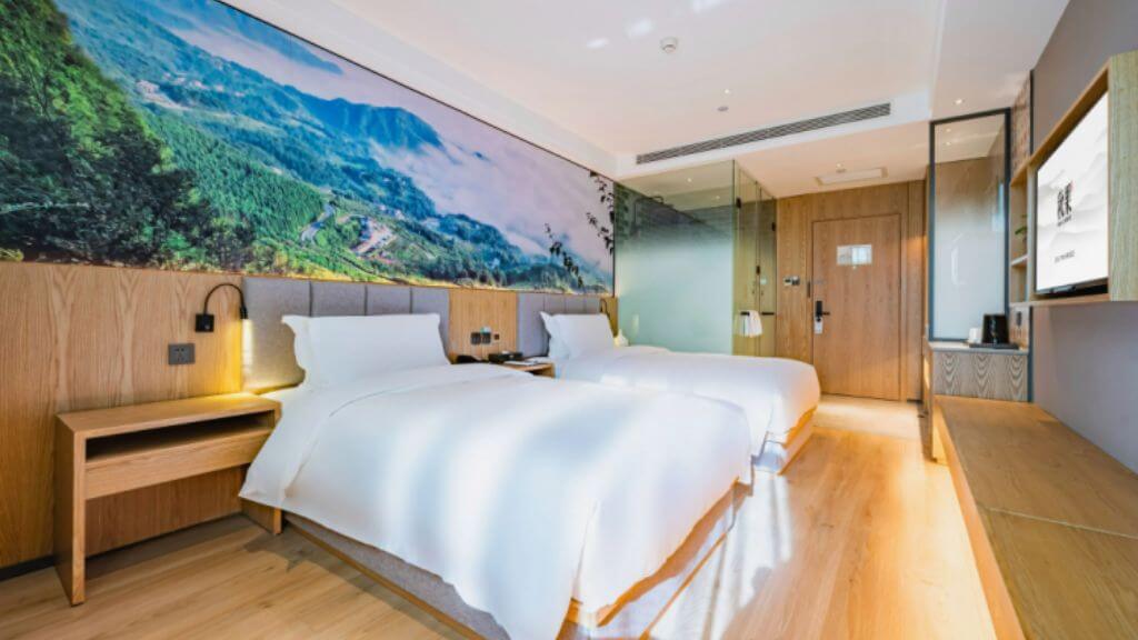 Không gian phòng khách sạn dự kiến tại Bắc Kinh