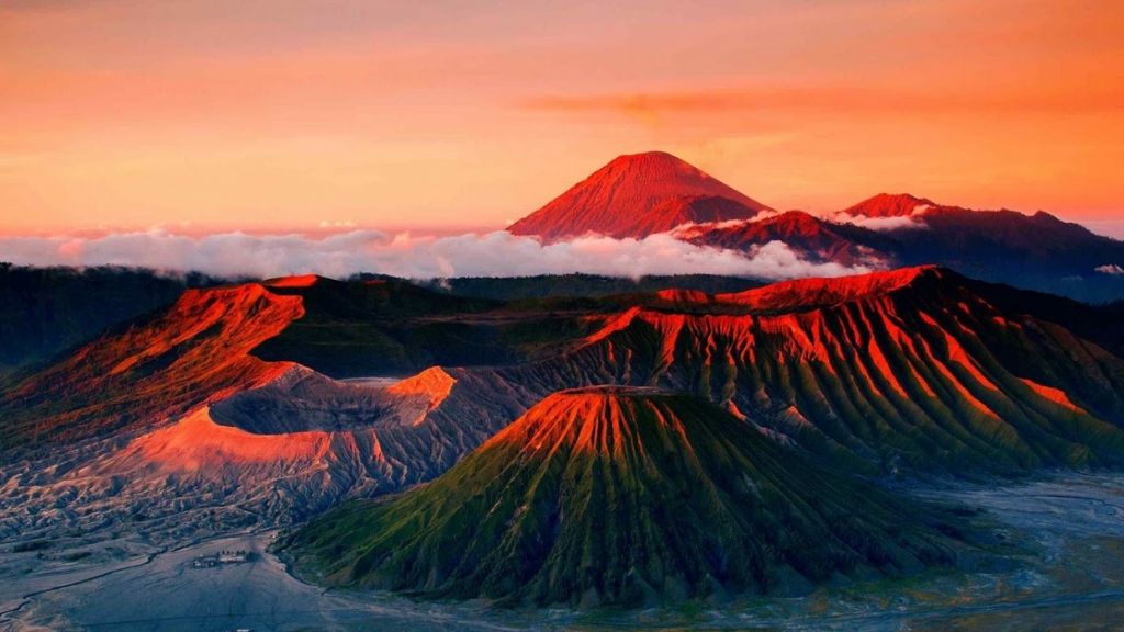 Thưởng thức vẻ đẹp của núi lửa Bromo