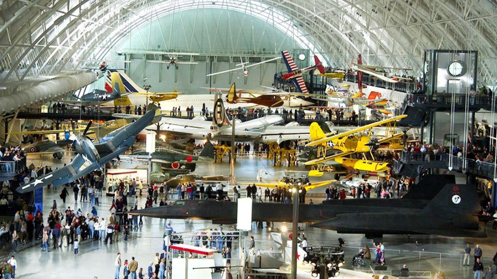 Khám phá Bảo tàng Hàng Không và Không Gian Hoa Kỳ