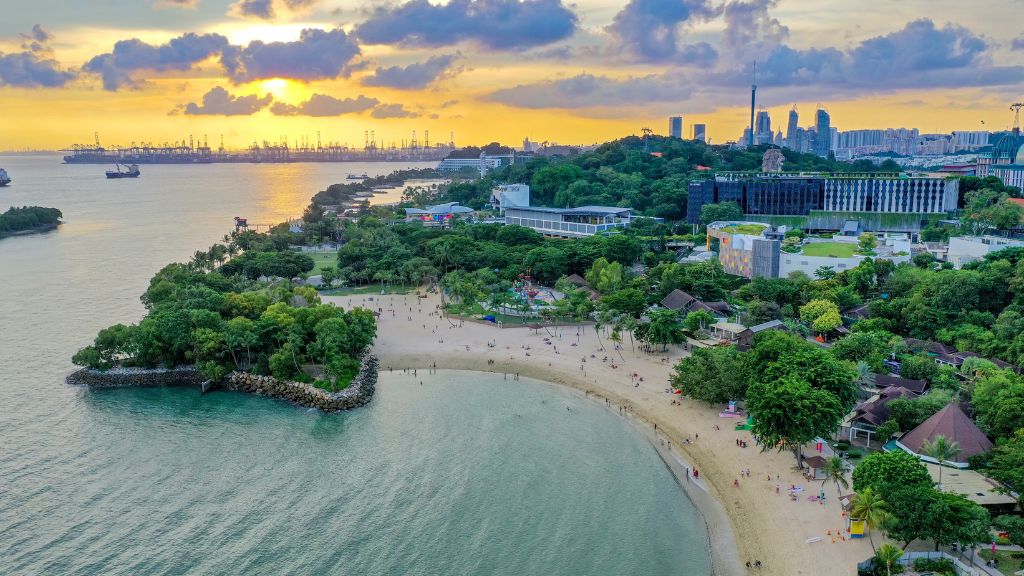 Vui chơi trên đảo Sentosa