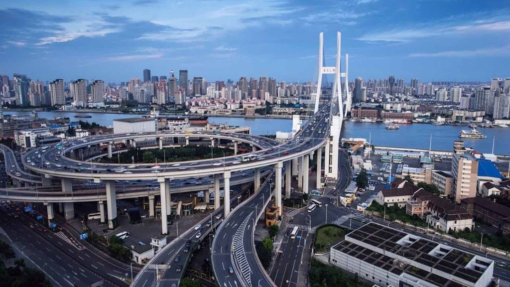 Cầu Nam Phố của thành phố Thượng Hải