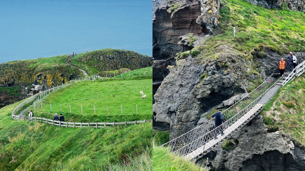 Cầu dây Carrick a Rede – Trải nghiệm băng qua biển đầy ngoạn mục
