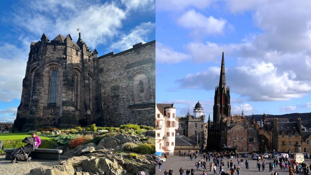 Lâu đài Edinburgh, pháo đài hùng vĩ trên đỉnh Castle Rock