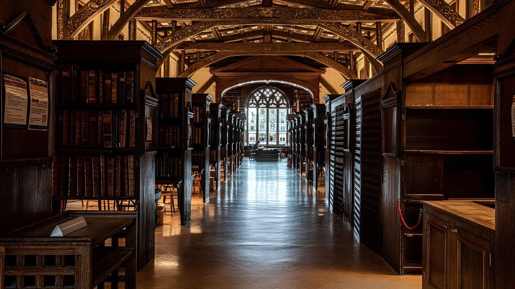 Bodleian Library – thư viện cổ kính bậc nhất châu Âu, nơi lưu giữ kho tàng tri thức qua nhiều thế kỷ