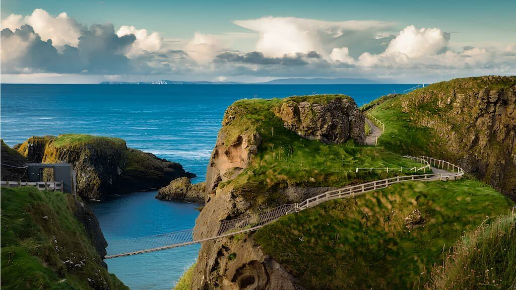 Carrick a Rede Rope Bridge – cảm giác bước giữa trời và biển