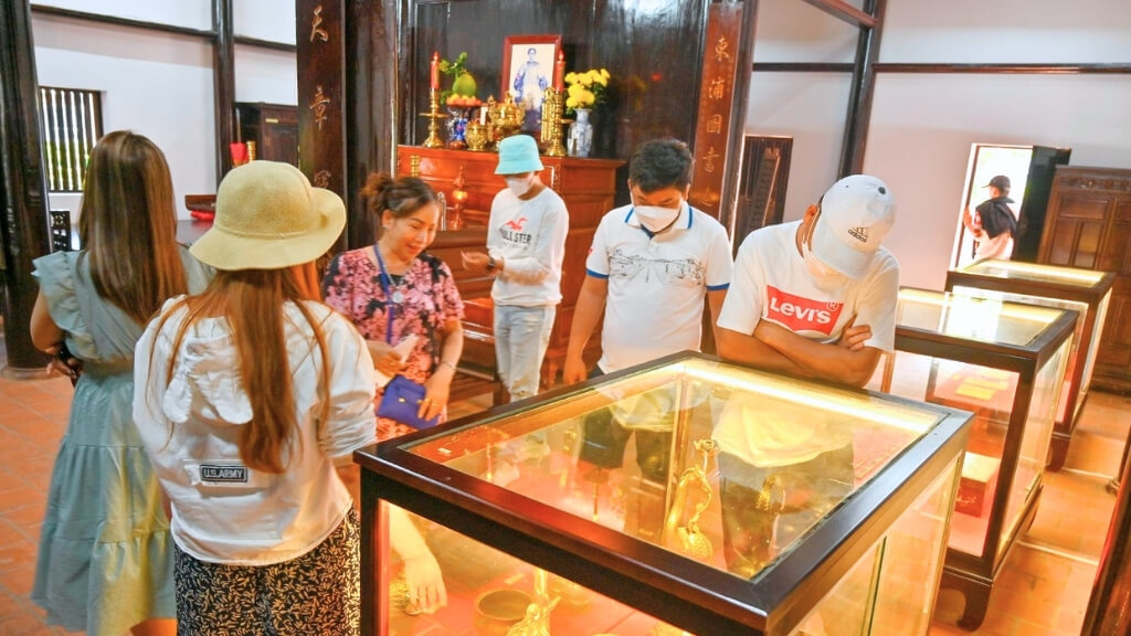 Khu di tích Dục Thanh còn lưu giữ nhiều kỷ vật quý giá