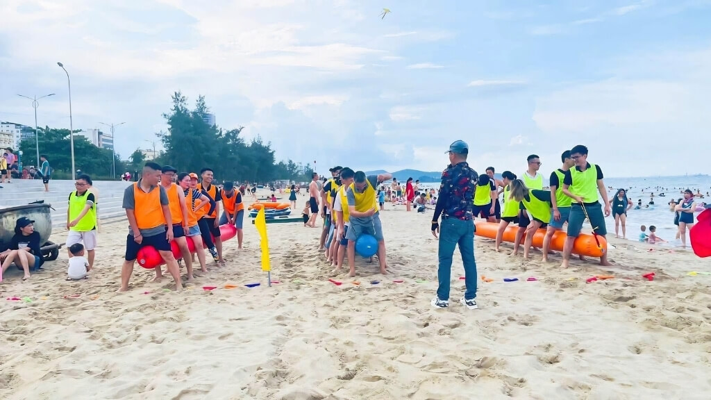 Chương trình teambuilding sôi động trên biển