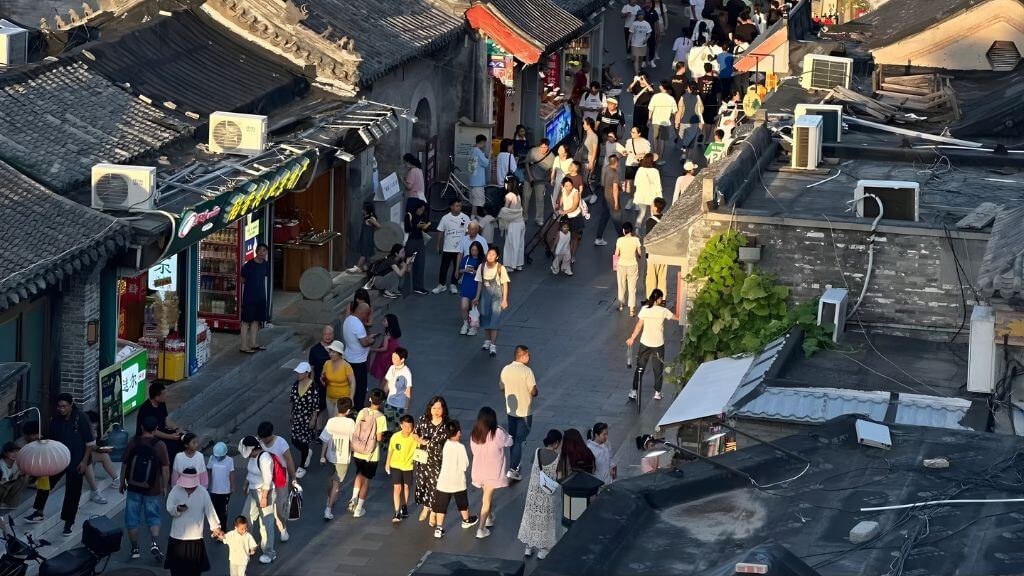 Khu phố cổ phản ảnh rõ đời sống người dân Bắc Kinh xưa