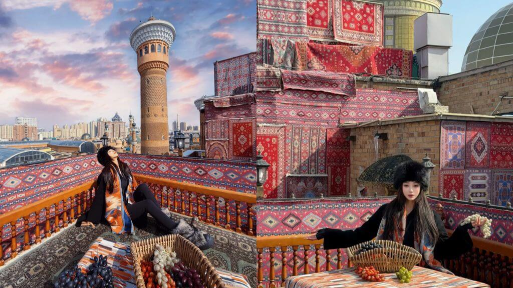 Du khách checkin với chợ quốc tế Grand Bazaar