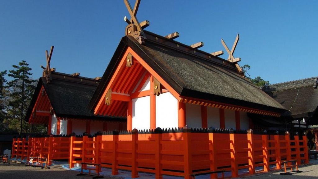 Đền cổ Sumiyoshi Taisha linh thiêng