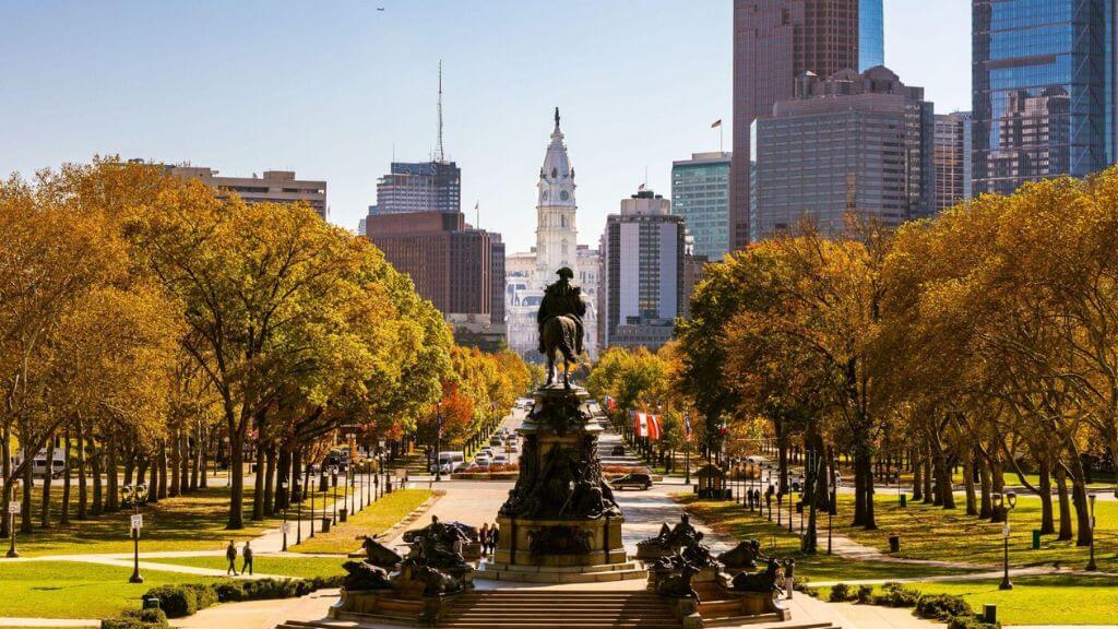 Philadelphia, thủ đô cũ và là thành phố lớn thứ 5