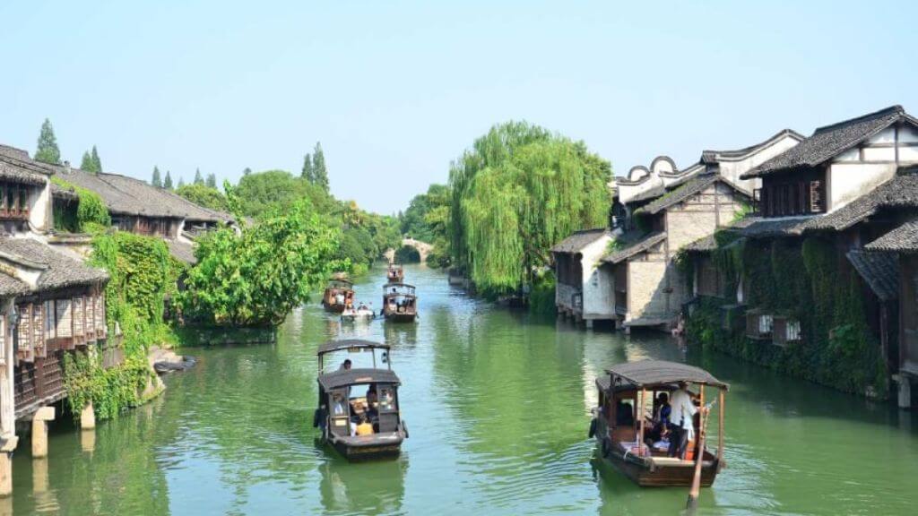 Ô Trấn Tây Sách mang vẻ đẹp bình yên hiếm có