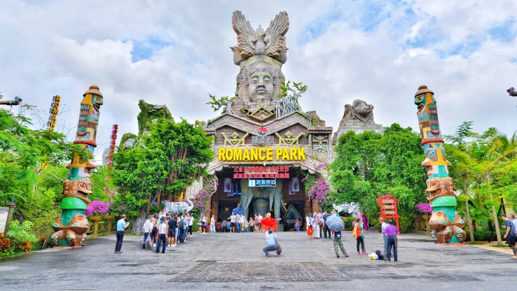 Romance Park - địa điểm biểu diễn Tam Á Thiên Cổ Tình