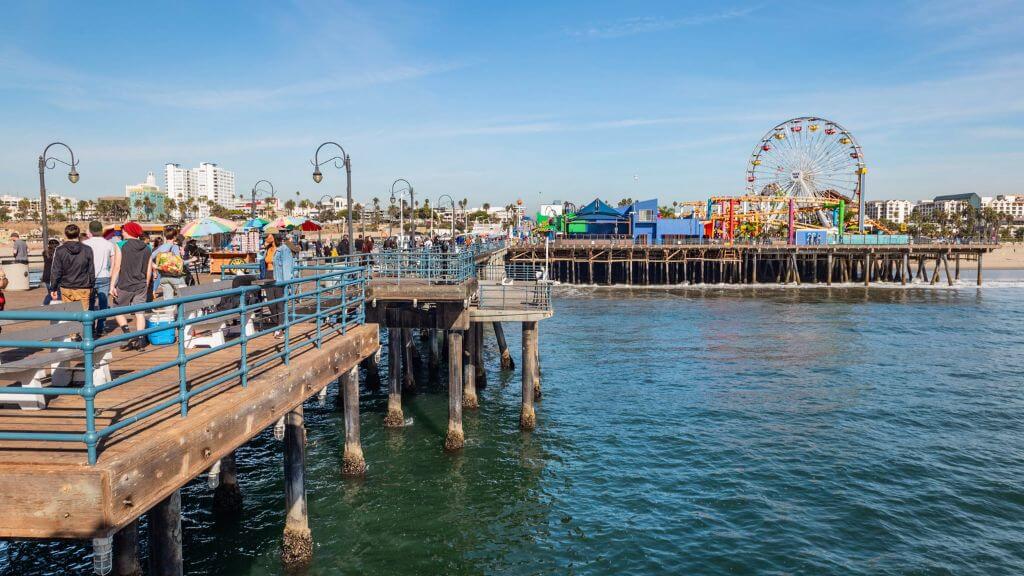 Cầu cảng Santa Monica – biểu tượng của miền Tây nước Mỹ