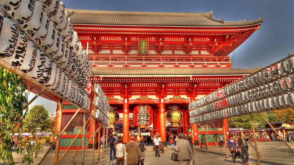 Chùa Sensoji (Asakusa Kannon)   ngôi chùa cổ linh thiêng nhất Tokyo