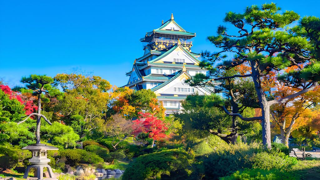 Lâu đài Osaka – Biểu tượng kiến trúc Nhật Bản