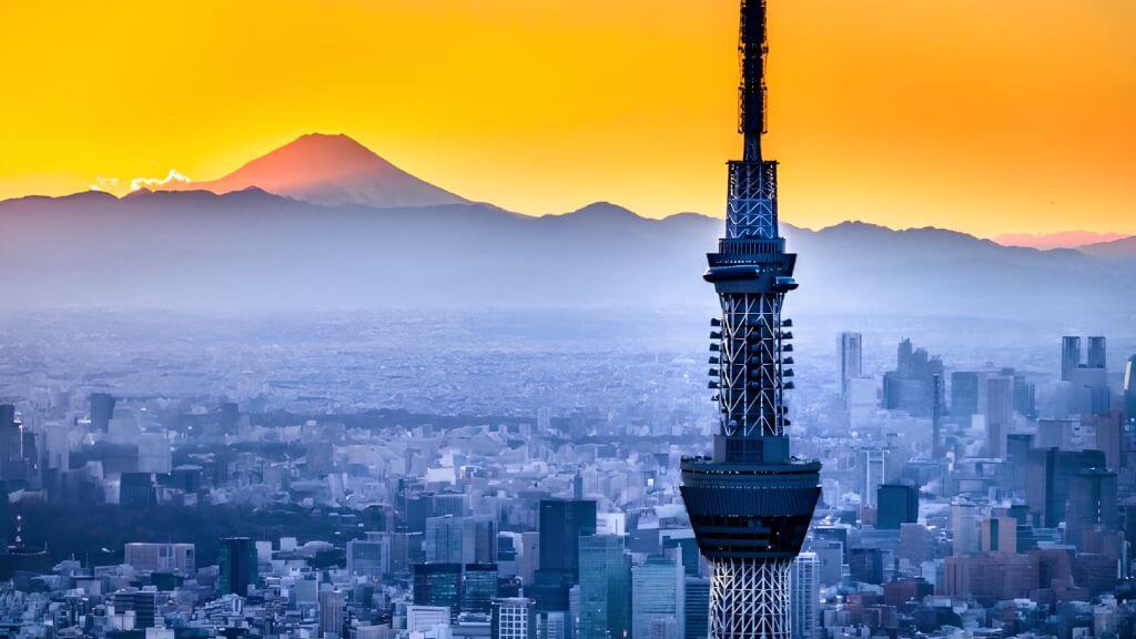 Tháp truyền hình Tokyo Skytree  Biểu tượng của Nhật Bản