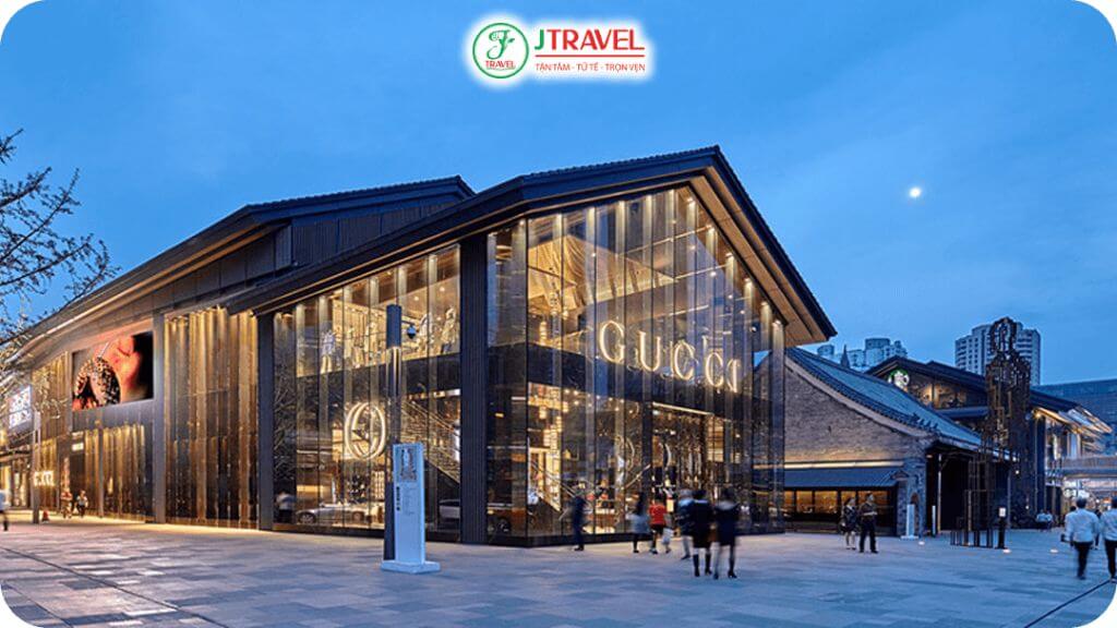 Thái Cổ Lý trung tâm mua sắm hiện đại hàng đầu giữa lòng Thành Đô