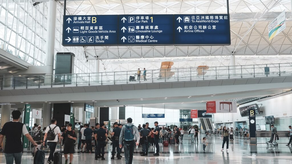 Bắt đầu hành trình từ sân bay Narita