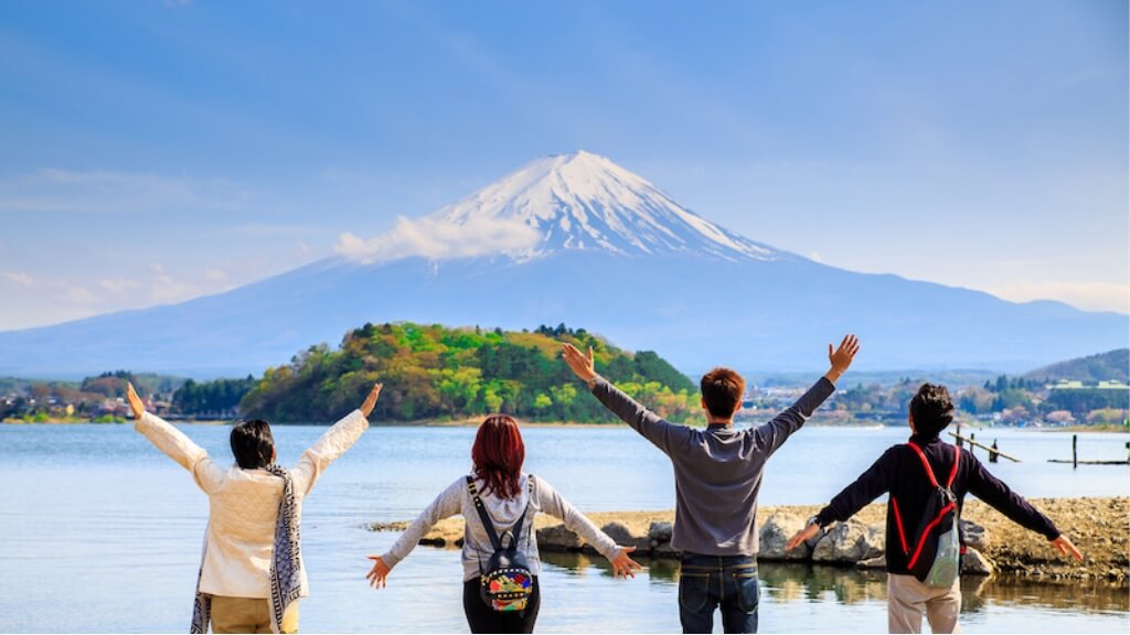 Tận hưởng thiên nhiên hùng vĩ tại núi Phú Sĩ