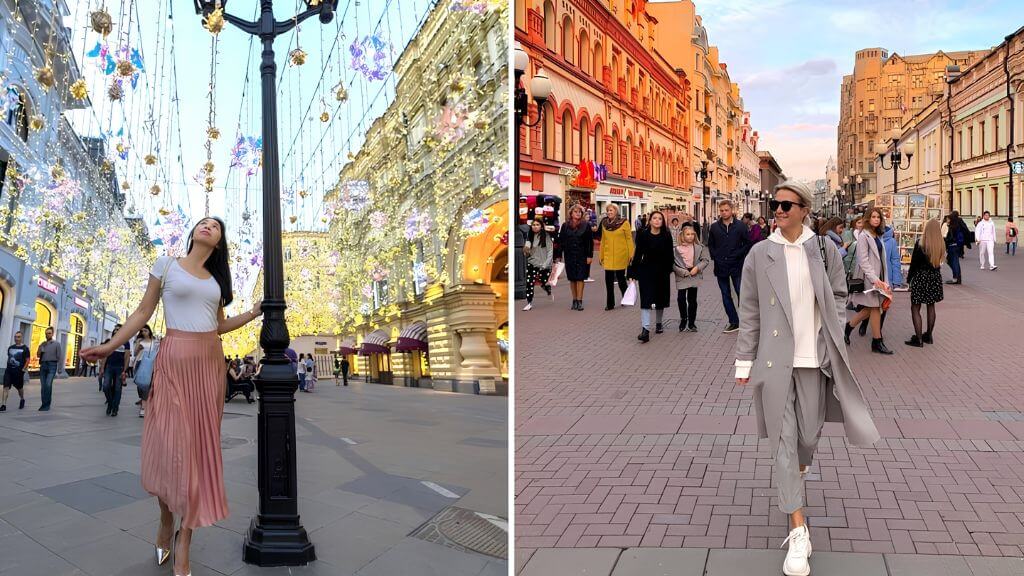 Phố cổ Arbat vẻ đẹp cổ điển mang đậm chất văn hóa Nga