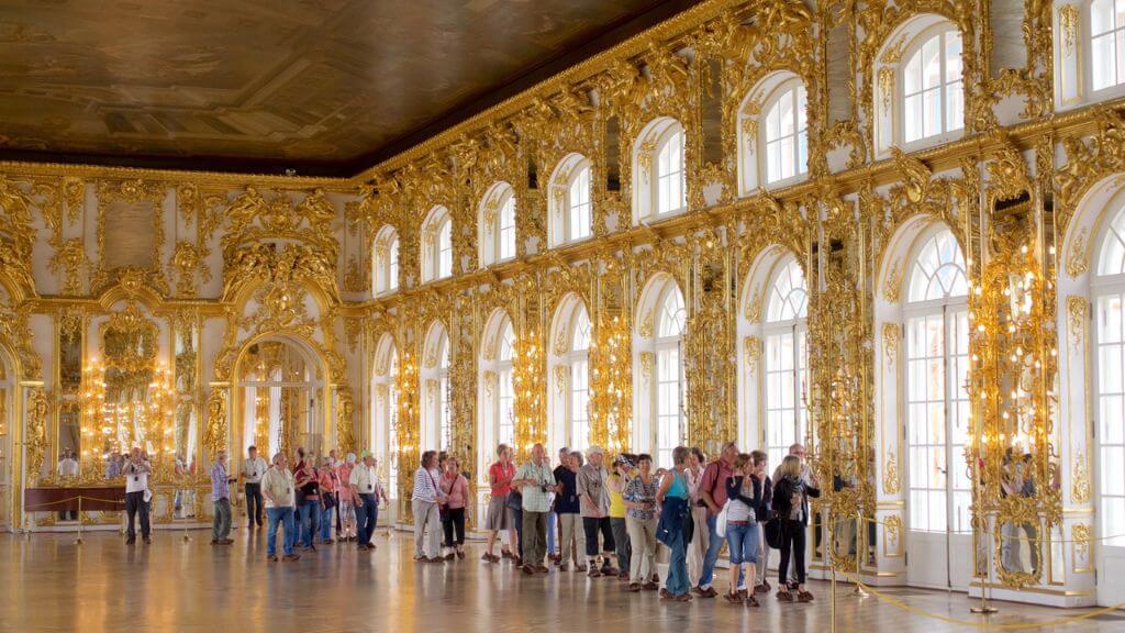 Cung điện Catherine Palace & Alexander – Biểu tượng xa hoa của Nga