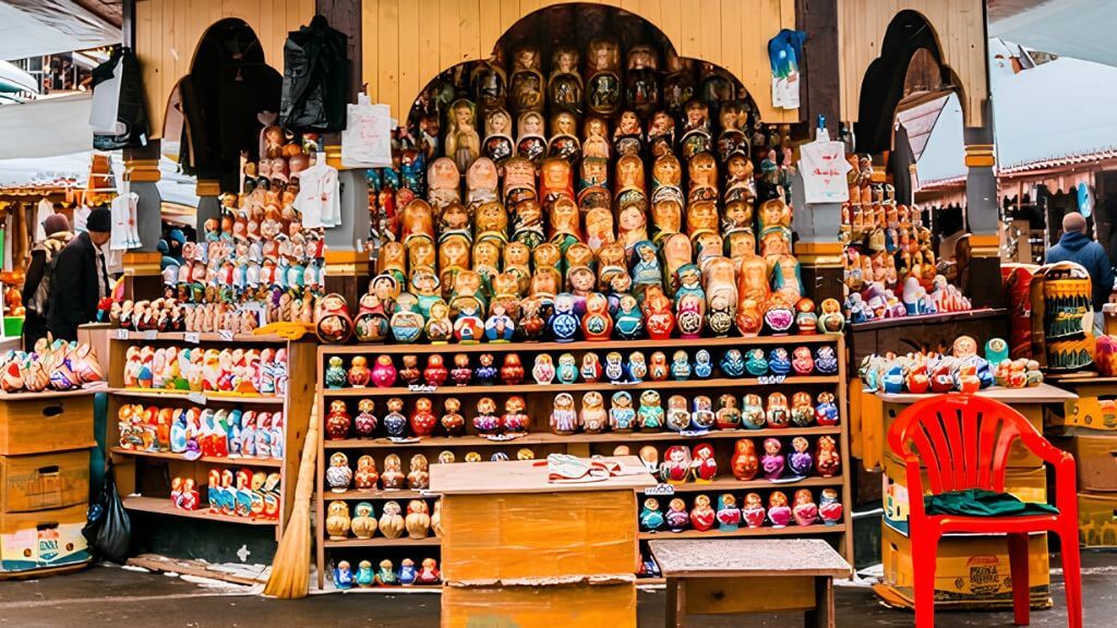 Chợ lưu niệm Izmaylovo (Izmaylovo Market) Moscow, Liên Bang Nga