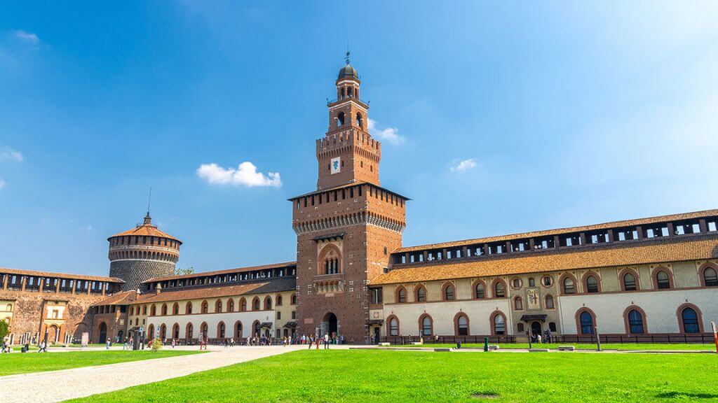 Lâu đài Sforzesco Một nét lịch sử Milan