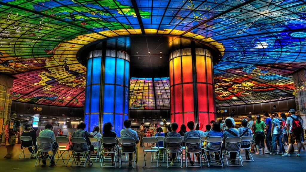 Trải nghiệm tàu điện ngầm MRT của Đài Loan