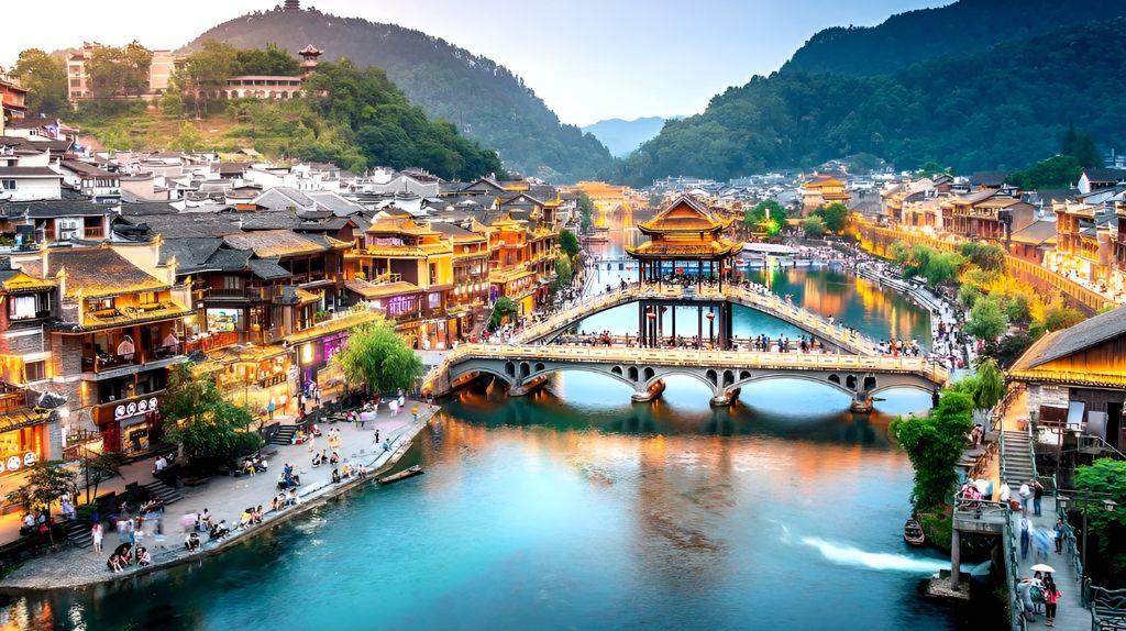 Phượng Hoàng Cổ Trấn   Trương Gia Giới