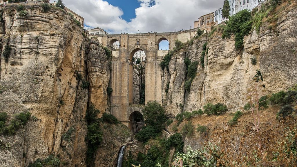 Cầu mới Puente Nuevo tại Ronda, Tây Ban Nha