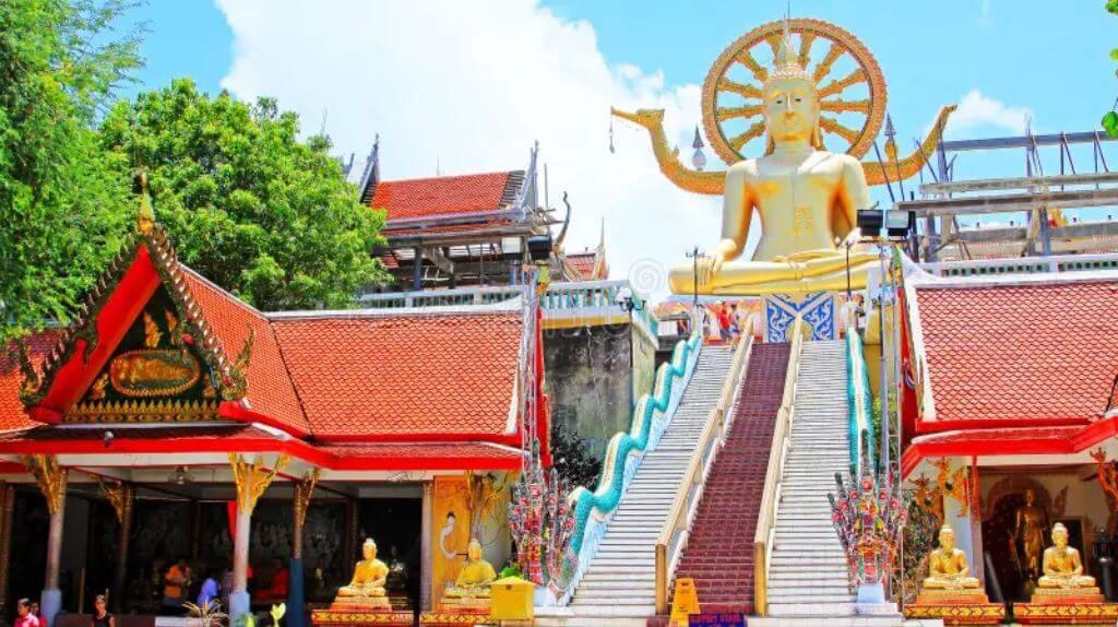 Đoàn tham quan WAT PHRA YAI (Chùa Phật Lớn)