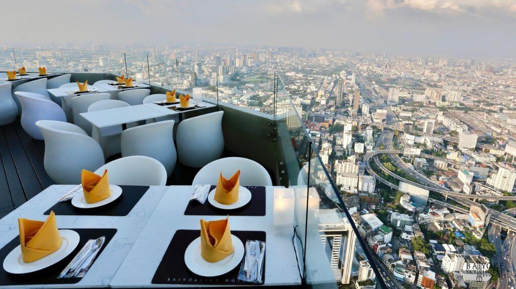 View từ tòa nhà Baiyoke Sky