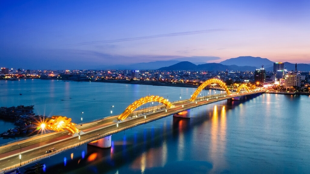Vẻ đẹp của thành phố biển Đà Nẵng về đêm