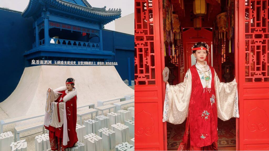 Trải nghiệm mặc Hán Phục nhập vai tại “Chỉ Có Hồng Lâu Mộng – Thành phố Kịch Ảo”