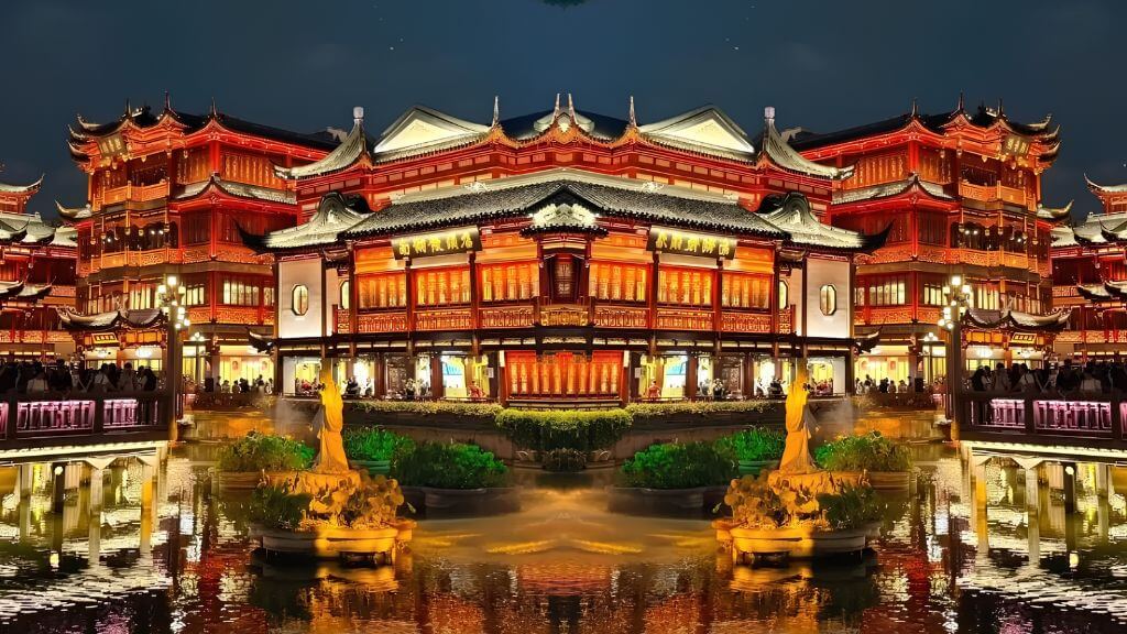 Miếu Thành Hoàng   nét cổ kính trong lòng Thượng Hải hiện đại