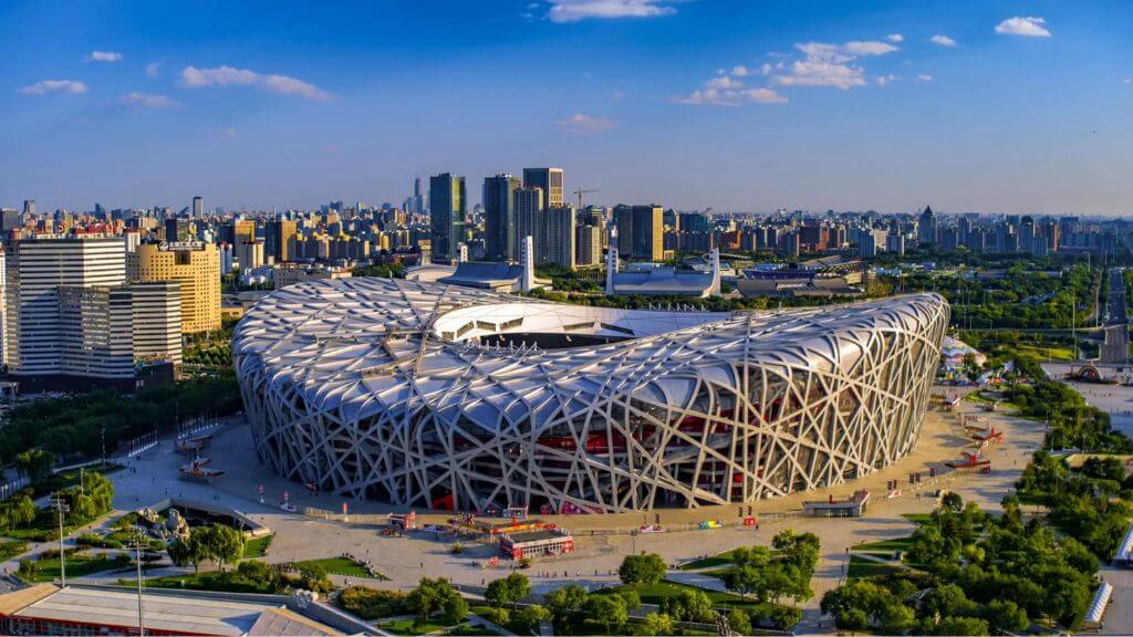 Sân vận động Quốc gia Bắc Kinh (Tổ Chim) – công trình biểu tượng của Olympic 2008