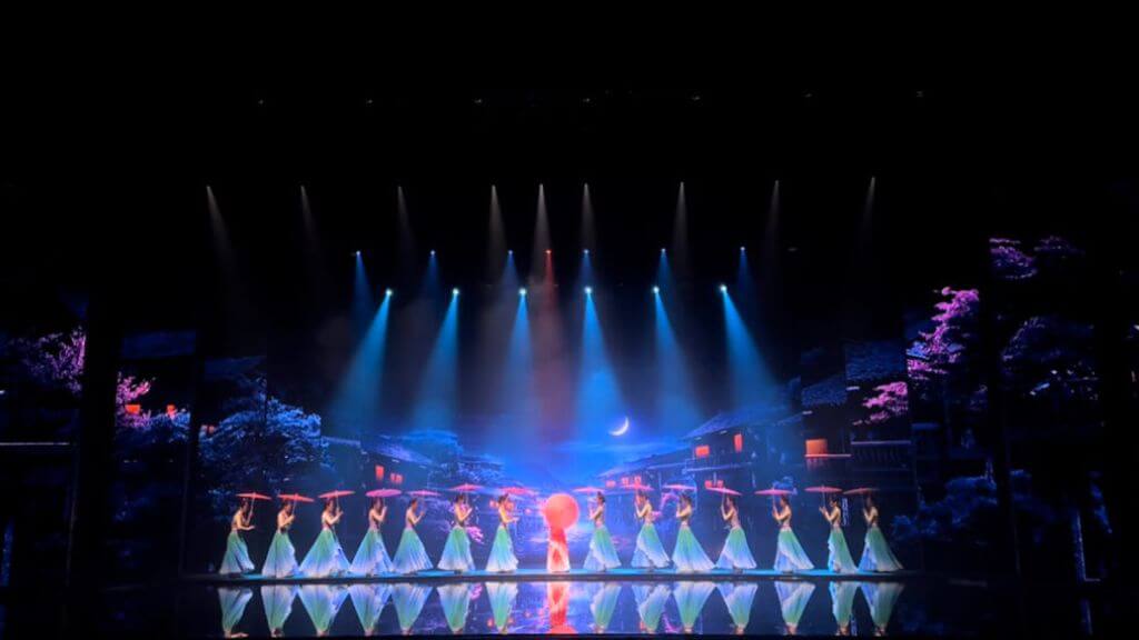 Một số tiết mục tại show diễn Thiên Cổ Tình