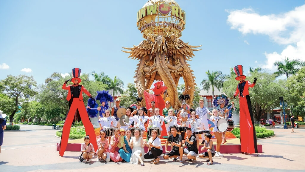 Lưu lại những kỷ niệm đáng nhớ cùng tập thể