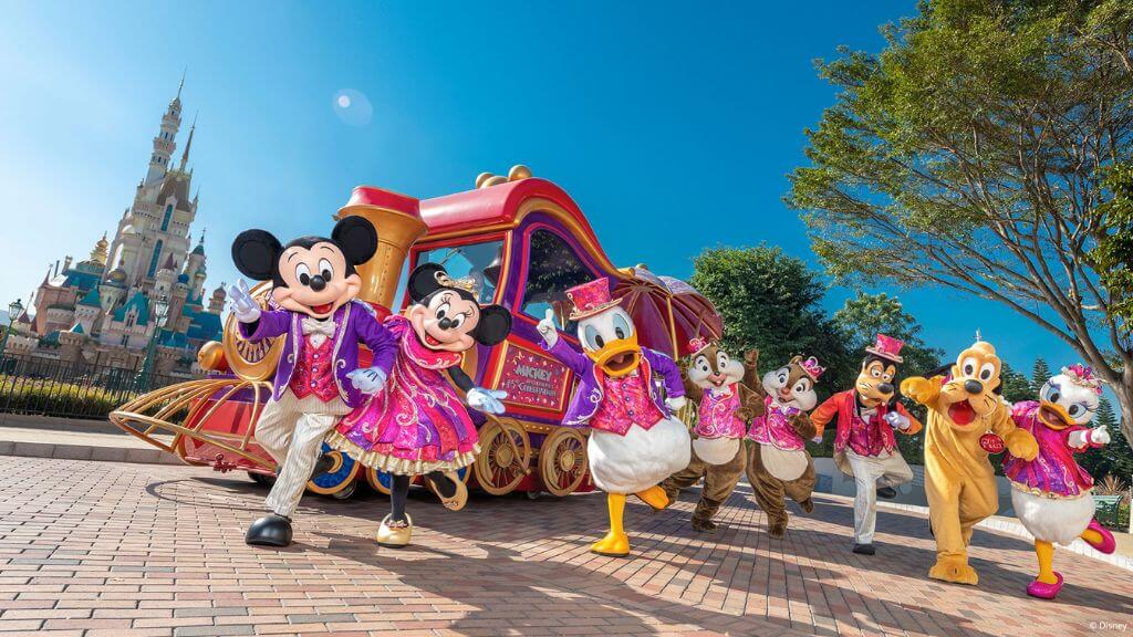 Công viên giải trí Disneyland Hong Kong với diện tích 126ha