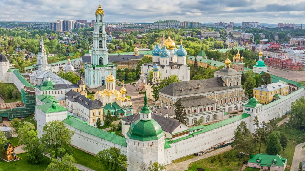 Toàn cảnh thành phố Sergiev Posad tuyệt đẹp