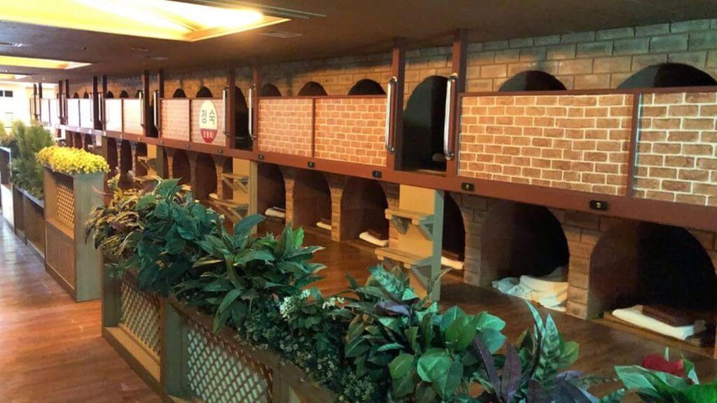 Không gian Trải nghiệm xông hơi sauna Hàn Quốc Jjimjilbang