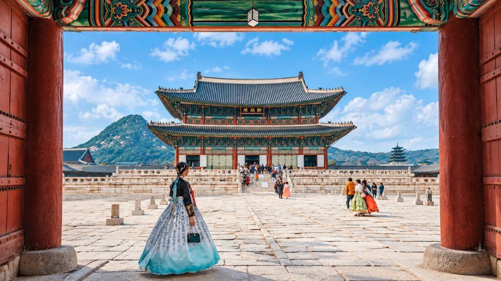 Cung điện Gyeongbok với kiến trúc Phương Đông ảnh hưởng văn hóa Trung Hoa