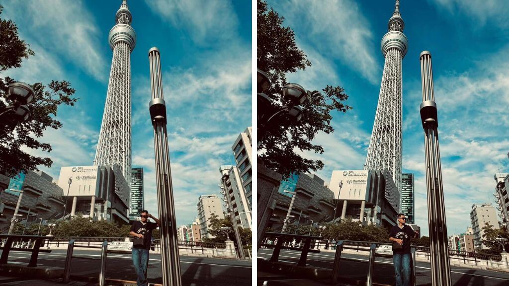 Check in tháp truyền hình Tokyo Skytree (Nguồn: @ty_mano)